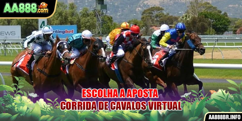 Escolha a aposta corrida de cavalos virtual
