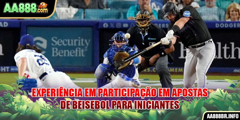 Experiência em participação em apostas de beisebol para iniciantes