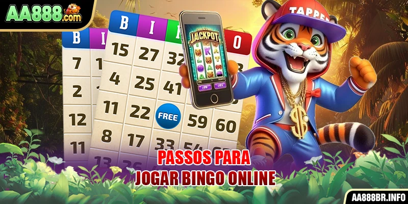 Passos para jogar Bingo online